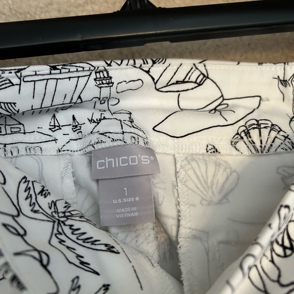 Chico’s cropped pant - Picture 3 of 3